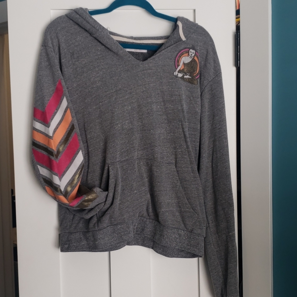 Cozy hoodie with fun colors!